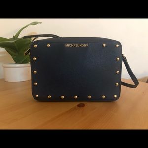 Michael Kors Navy crossbody bag